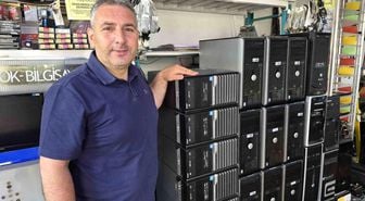 Eski bilgisayarlar yenilenerek farklı alanlarda ihtiyaç karşılamayı sürdürüyor