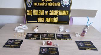 Konya'da uyuşturucu operasyonunda yakalanan 2 zanlı tutuklandı