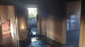 Mardin'de müstakil evde çıkan yangın söndürüldü