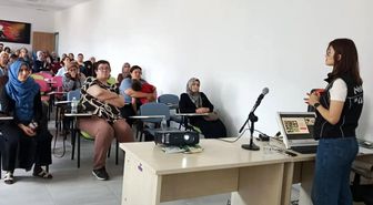 Nazilli'de kadın sağlığı, narkotik ve mahremiyet konularında eğitim verildi