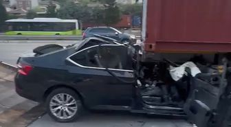 Körfez'de TIR'a Arkadan Çarpan Otomobilin Sürücüsü ve Babası Hayatını Kaybetti