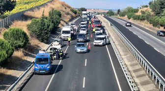 Tekirdağ'da 7 aracın karıştığı zincirleme kaza: 1 yaralı