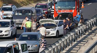 Tekirdağ'da zincirleme trafik kazasında 1 kişi yaralandı