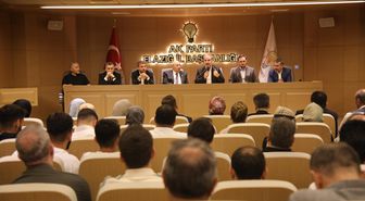 AK Parti Genel Başkan Yardımcısı Mustafa Şen Elazığ'da teşkilat toplantısına katıldı