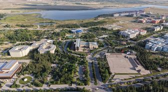 Arıtılmış atık sular üniversitede yeşil alanlarda ve tarımsal üretimde kullanılıyor