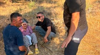 Aydın'da kaybolan 80 yaşındaki kadın, sağ olarak bulundu