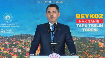 Bakan Kurum: Beykoz'da bin 71 hak sahibi kardeşimize tapularını teslim ediyoruz