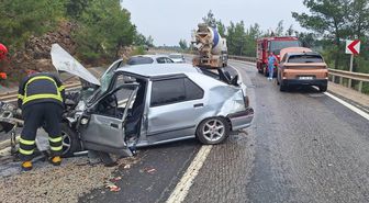 Bilecik'te zincirleme trafik kazasında 2 kişi yaralandı