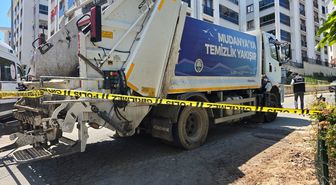 Bursa'da çöp kamyonunun çarptığı kişi öldü