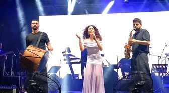 Edirne'de 665'inci Tarihi Kırkpınar Yağlı Güreş Festivali'nde Melek Mosso sahne aldı