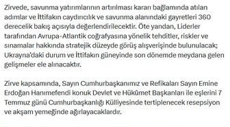 NATO Zirvesi 7-8 Temmuz'da Ankara'da: Tehditler ve Ukrayna Masada
