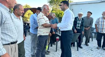 Kaymakam Kılıç, yangın bölgesinde incelemede bulundu