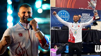 Ringe çıkmadan tarih yazdı: Milli sporcu Kadir Yıldırım maç yapmadan 32. kez şampiyon oldu