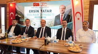 KKTC'nin 5. Cumhurbaşkanı Ersin Tatar, Mersin'de ziyaretlerde bulundu