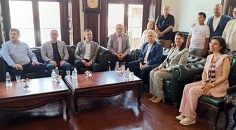 Mansur Yavaş, Kırkpınar Yağlı Güreşleri'ni izlemek için Edirne'ye geldi