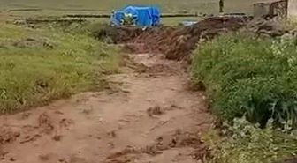 Meteoroloji uyarmıştı: Kağızman'da sel