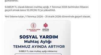 Vakıflar Genel Müdürlüğü'nün muhtaç aylığı yükseltildi