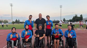 Bağcılar Belediyesi sporcuları, Para Atletizm'de Türkiye şampiyonu oldu