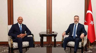Bakan Fidan, ABD'nin Ankara Büyükelçisi Barrack'ı kabul etti