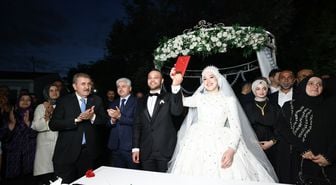 BBP Genel Başkanı Destici, Sakarya'da nikah şahidi oldu