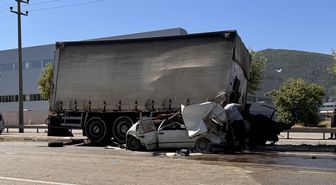 Bursa'da zincirleme trafik kazasında 3 kişi yaralandı