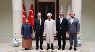 Diyanet İşleri Başkanı Arpaguş'tan Bursa Valiliği'ne ziyaret
