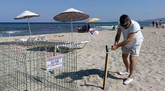Kuşadası'nda caretta carettalardan umutlandıran yuva