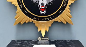 Malatya'da araçta 1 kilo metamfetamin ele geçirildi
