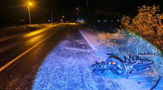 Motoaijlet sürücüsü kazada hayatını kaybetti