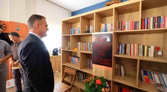 Muğla Valisi Akbıyık, Ula'da Kitap Kafe'nin açılışını yaptı