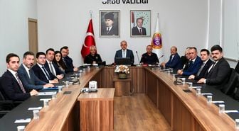 Ordu'da güvenlik, asayiş ve koordinasyon toplantısı yapıldı