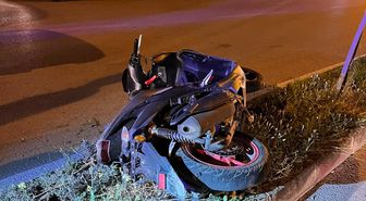 Tokat'ta kaldırıma çarpan motosikletin sürücüsü öldü
