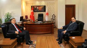 Vali Akbıyık'tan Cumhuriyet Başsavcısı Kayaközü'ne 'Hayırlı Olsun' ziyareti