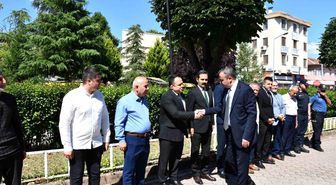 Yeni Vezirköprü Kaymakamı Yıldız'a karşılama