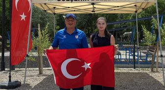 14 yaşındaki Sıla Tunç'tan Türkiye rekoru