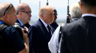Trump, NATO Zirvesi İçin Ankara'ya Geldi, Erdoğan Tarafından Karşılandı