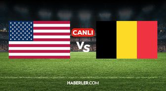 ABD Belçika CANLI İZLE! ABD Belçika maçı hangi kanalda, nereden izlenir?