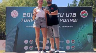 Atlet Alya Gül Keskin, U16 Türkiye Şampiyonu oldu