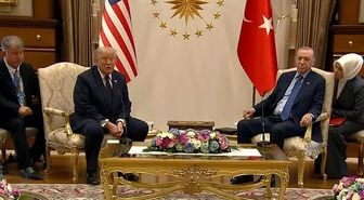 Beştepe'deki görüşme başladı! Cumhurbaşkanı Erdoğan ve Trump'tan ilk sözler