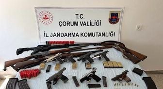 Çorum'da bu yıl kutlamalarda havaya ateş açan 28 kişiye adli işlem yapıldı