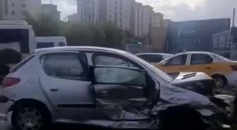 Diyarbakır'da iki otomobil çarpıştı: 3 yaralı
