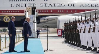 Trump, askerleri Türkçe selamladı