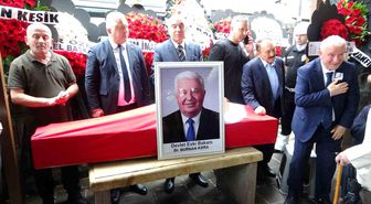 Eski Devlet Bakanlarından Dr. Burhan Kara son yolculuğuna uğurlandı