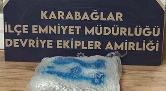 Esrarla yakalanan motosikletli tutuklandı