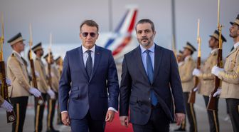 Fransa Cumhurbaşkanı Emmanuel Macron, Suriye'de