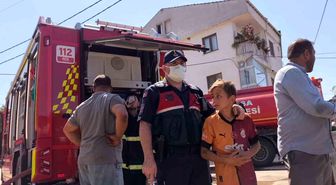 İnegöl'de yumurta deposunda yangın: Minik Huzeyfe'nin gözyaşları yürek burktu