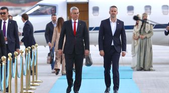 İngiltere ve Karadağ Başbakanları NATO Zirvesi İçin Ankara'ya Geldi