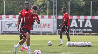 Samsunspor, yeni sezon hazırlıklarını sürdürdü