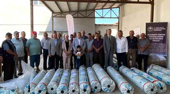 Sinop'ta 83 çiftçiye yüzde 50 hibeli sera örtüsü desteği