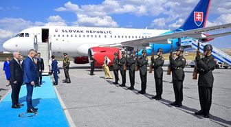 Slovakya Cumhurbaşkanı Pellegrini ve Slovenya Başbakanı Jansa Ankara'da